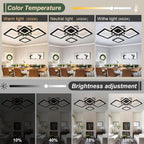 50W LED Ceiling Light 3606lm Dimmable Lights