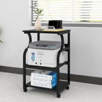 50x40x73CM Large Printer Stand Storage Unit with Adjustable