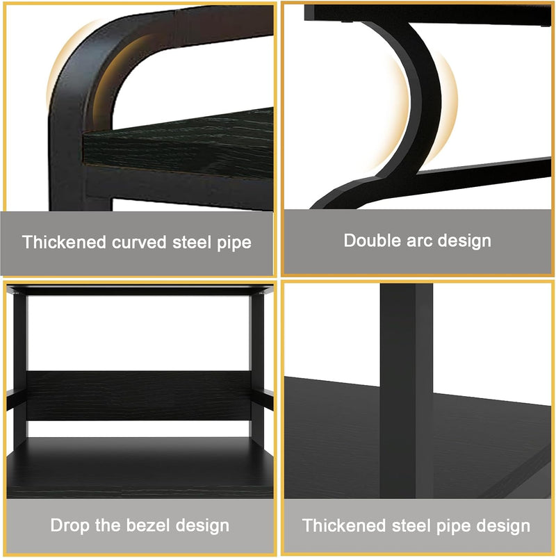 50x40x73CM Large Printer Stand Storage Unit with Adjustable