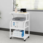50x40x73CM Large Printer Stand Storage Unit with Adjustable