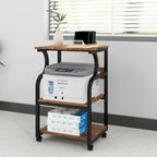 50x40x73CM Large Printer Stand Storage Unit with Adjustable