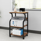 50x40x73CM Large Printer Stand Storage Unit with Adjustable