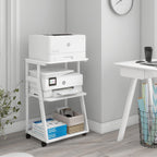 50x40x75CM Printer Stand 3 Tier Table with Storage