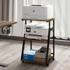 50x40x75CM Printer Stand 3 Tier Table with Storage