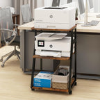 50x40x75CM Printer Stand 3 Tier Table with Storage