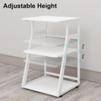 50x40x75CM Printer Stand 3 Tier Table with Storage