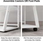 50x40x75CM Printer Stand 3 Tier Table with Storage