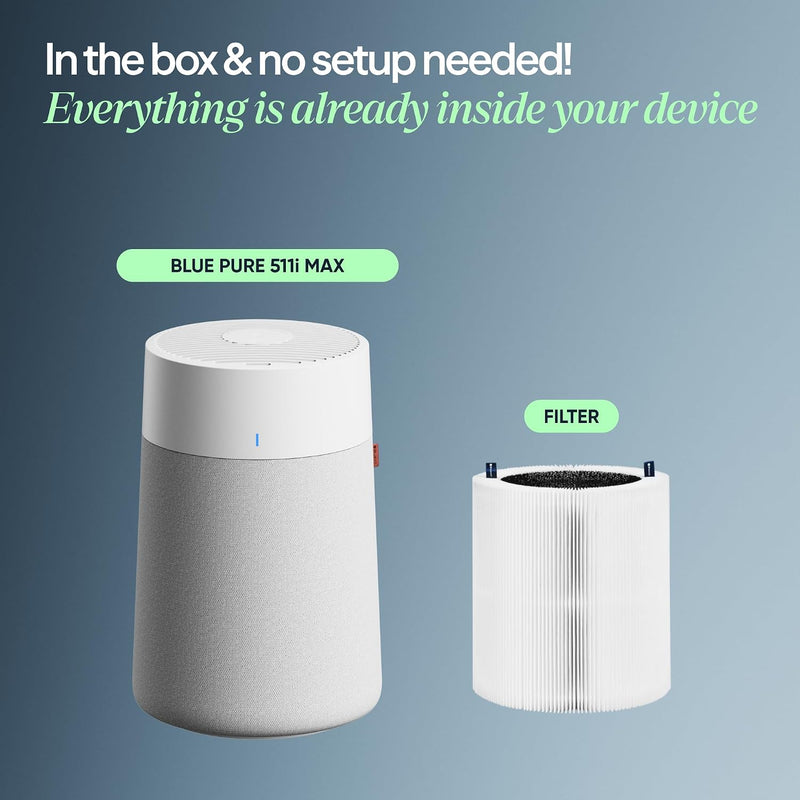 511i Max Smart Wifi Air Purifier Hepasilent Dual