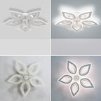 51CM Flush Mount Bladeless Ceiling Fan with Light