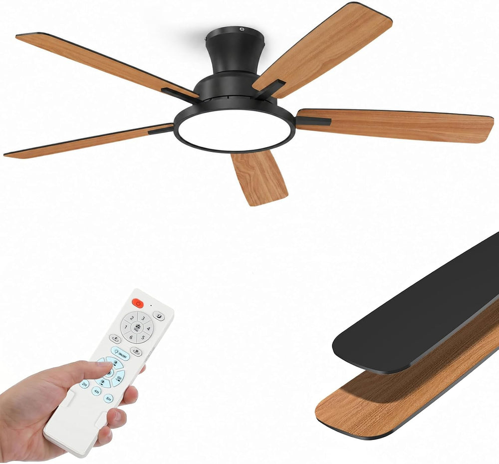 52 Inch Ceiling Fan Lights with Remote Control