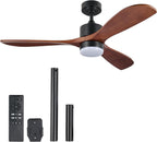 52 Inch Ceiling Fan with Light Remote Control