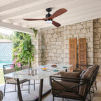 52 Inch Ceiling Fan with Light Remote Control