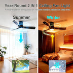 52inch Ceiling Fans with Lights and Remote Smart