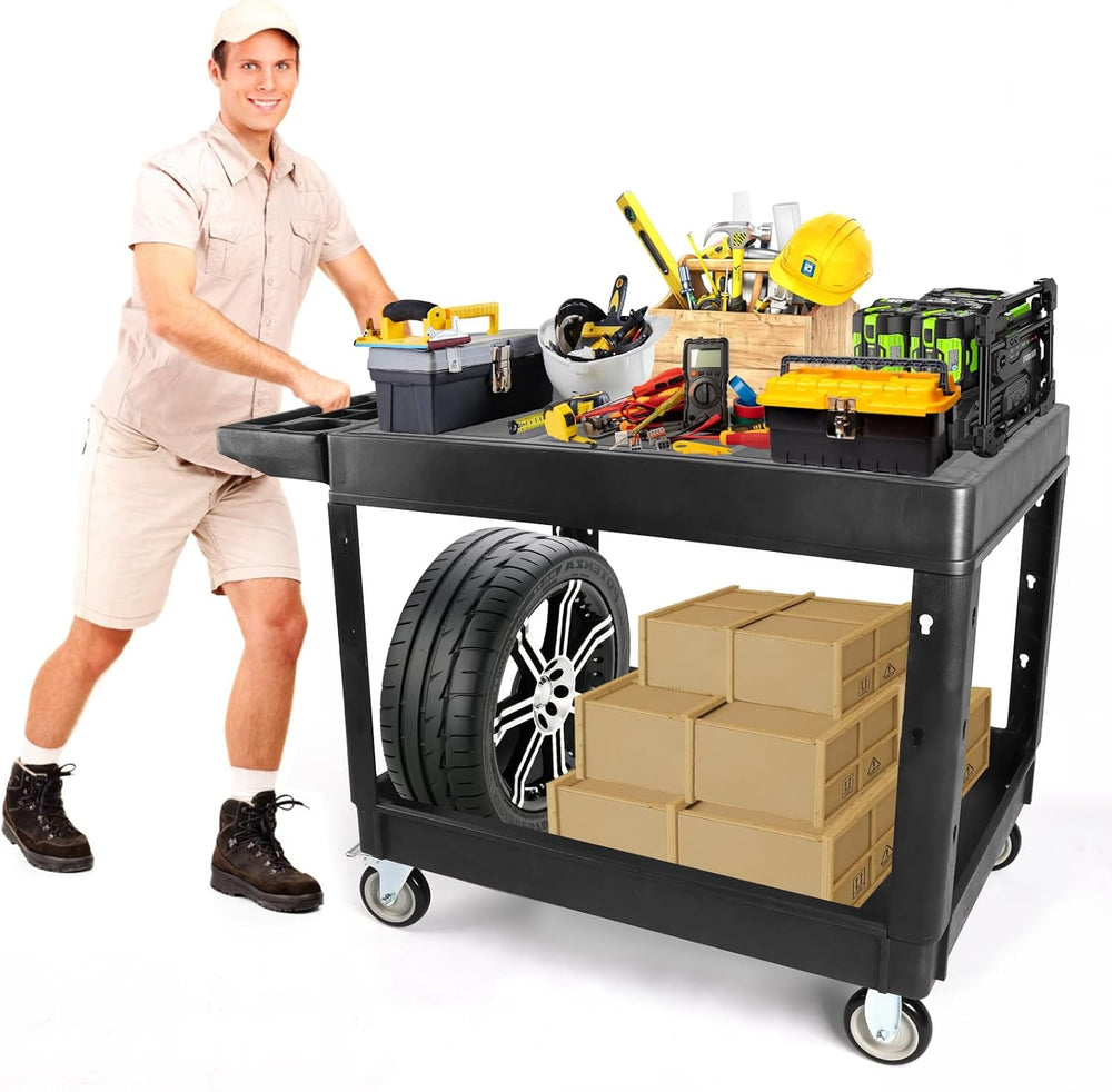 550lbs Heavy Duty Utility Cart on Wheels 2
