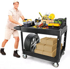 550lbs Heavy Duty Utility Cart on Wheels 2