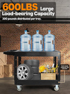 550lbs Heavy Duty Utility Cart on Wheels 2