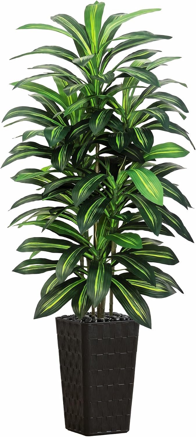 5FT Artificial Dracaena Plant Large Plants with Tall