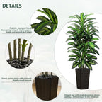5FT Artificial Dracaena Plant Large Plants with Tall