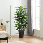 5FT Artificial Dracaena Plant Large Plants with Tall