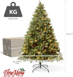 5FT 'ascot' Pre-Lit Christmas Tree with 200 Built