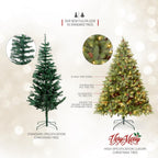 5FT 'ascot' Pre-Lit Christmas Tree with 200 Built
