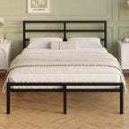 5FT Bed Frame with Headboard and Footboard 30
