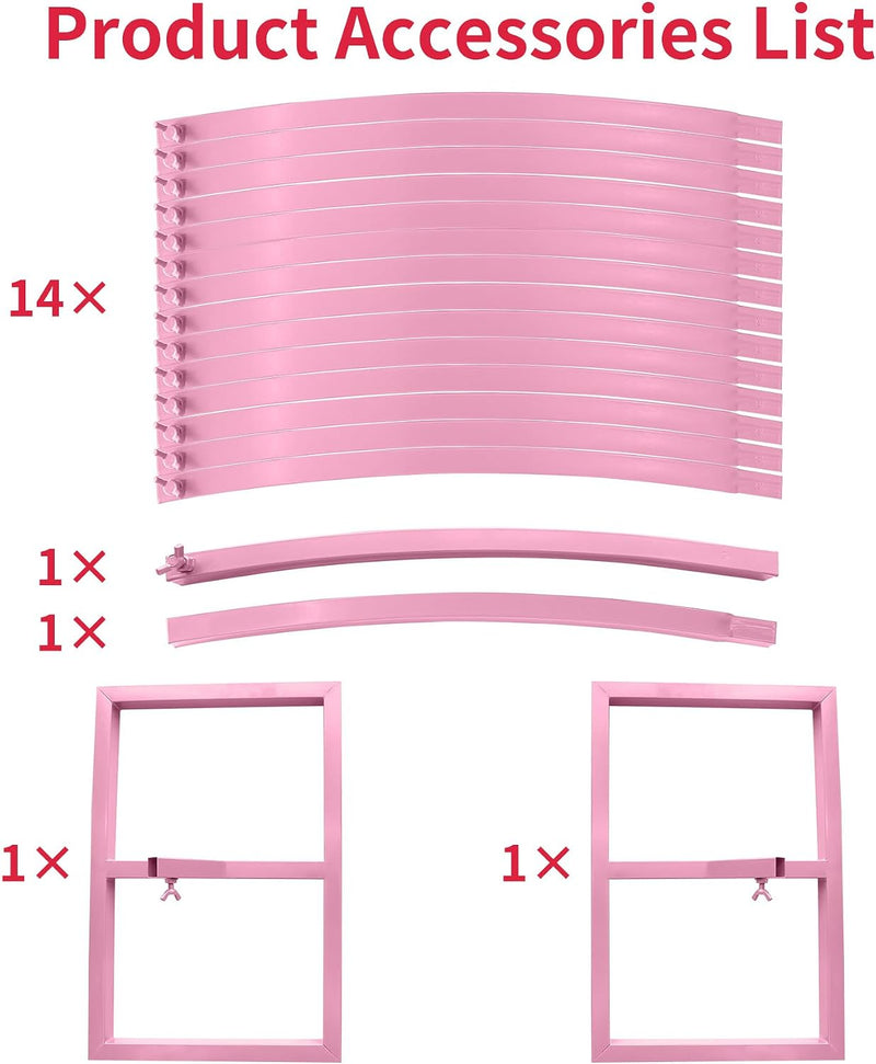 .5FT Round Backdrop Stand Circle Balloon Arch Frame
