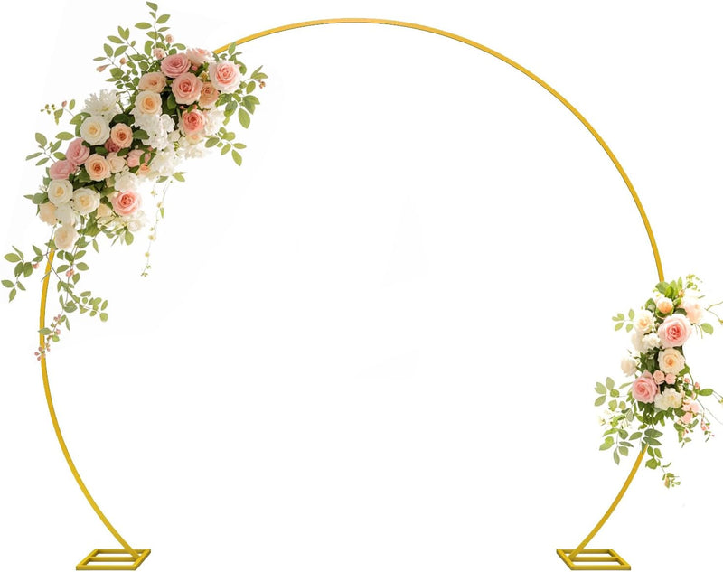 .5FT Round Backdrop Stand Circle Balloon Arch Frame