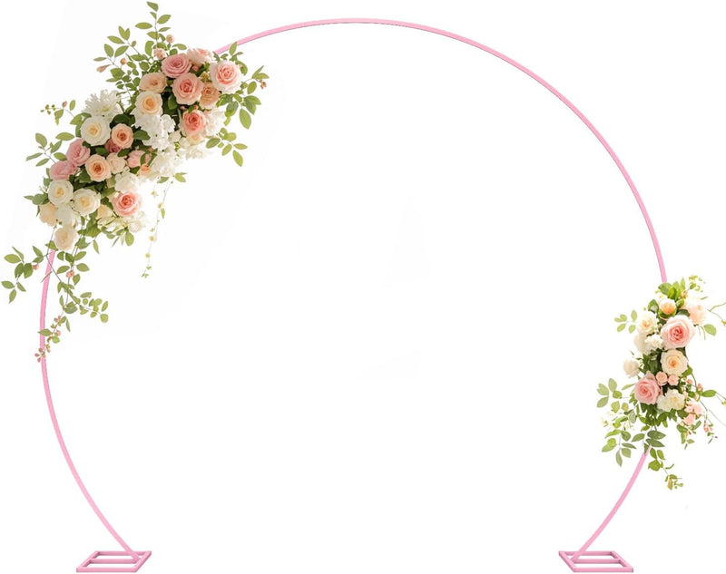 .5FT Round Backdrop Stand Circle Balloon Arch Frame