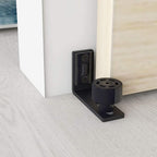 5FT Sliding Door Track Kit Barn Wood