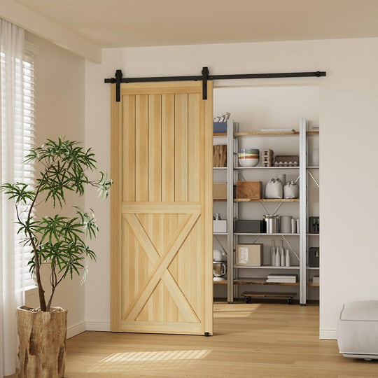 5.6FT Sliding Door Track Barn Hardware Kit