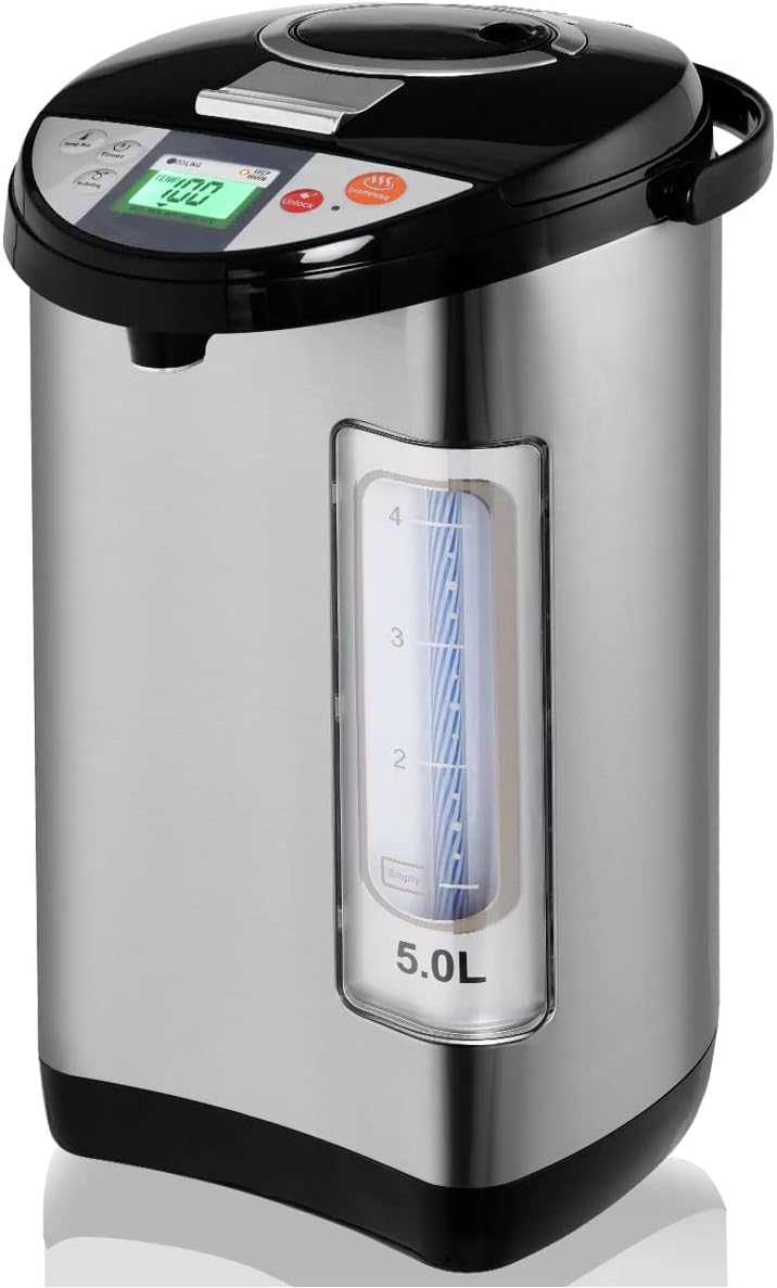 5L Hot Water Dispenser Stainless Steel Catering Urn