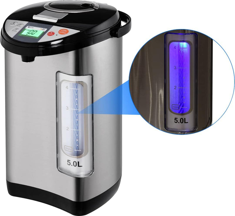 5L Hot Water Dispenser Stainless Steel Catering Urn
