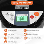 5L Hot Water Dispenser Stainless Steel Catering Urn