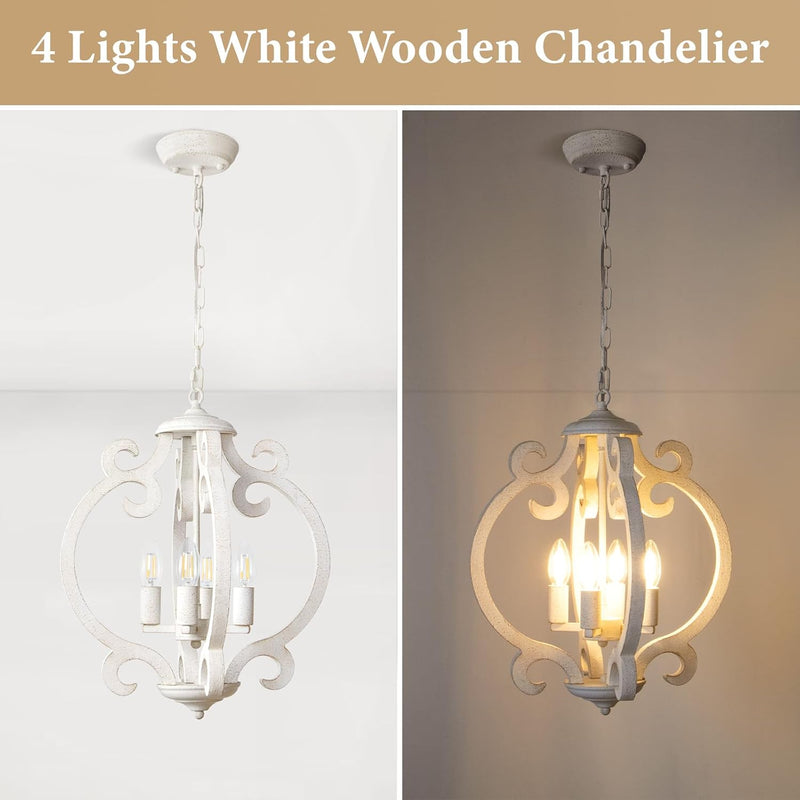5light Chandeliers Ceiling Light Distressed Lights for Living