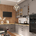 5light Chandeliers Ceiling Light Distressed Lights for Living