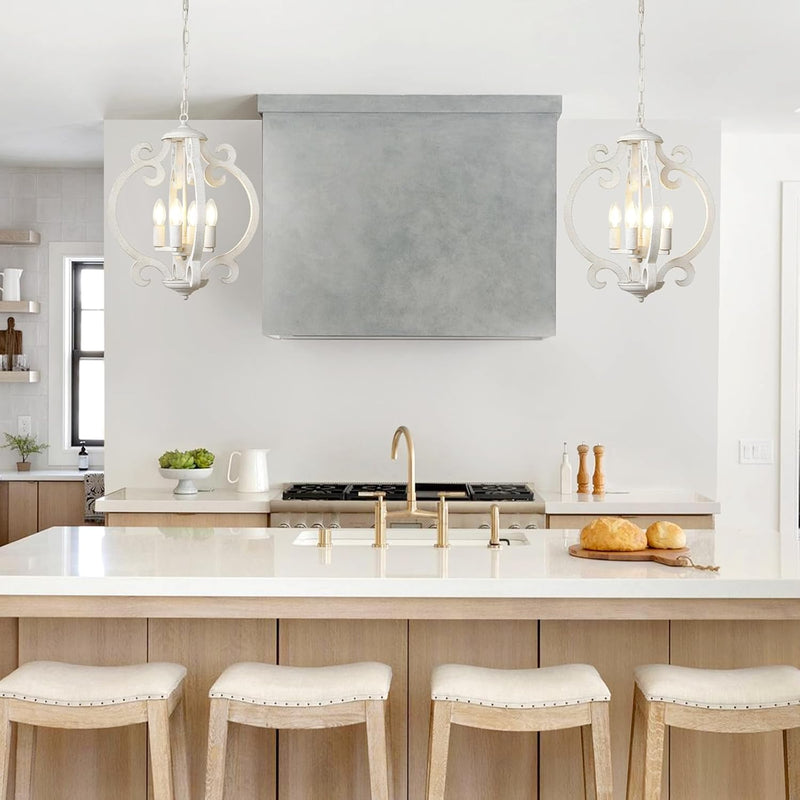 5light Chandeliers Ceiling Light Distressed Lights for Living