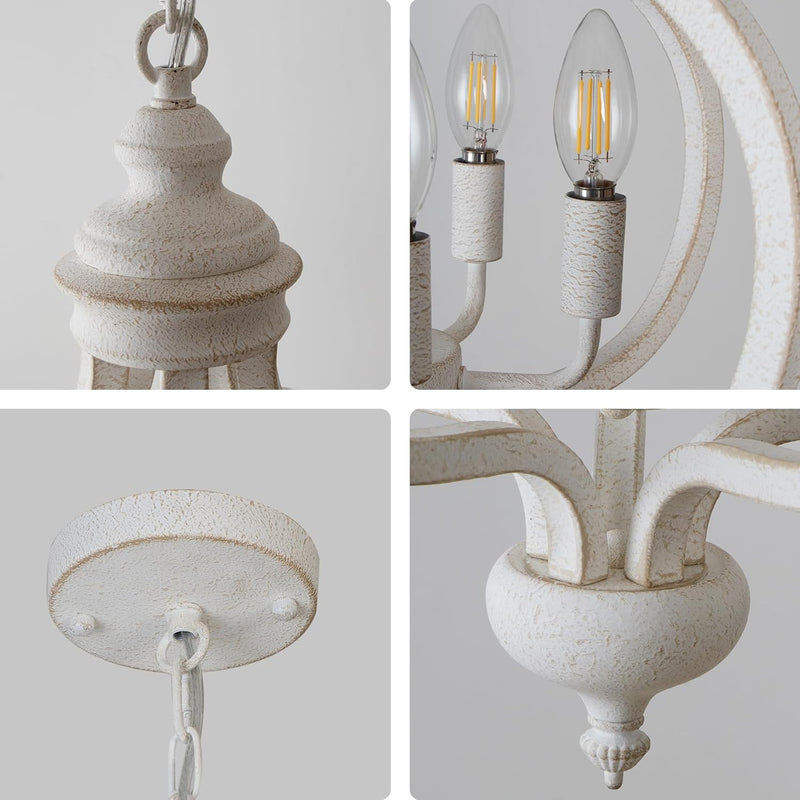 5light Chandeliers Ceiling Light Distressed Lights for Living