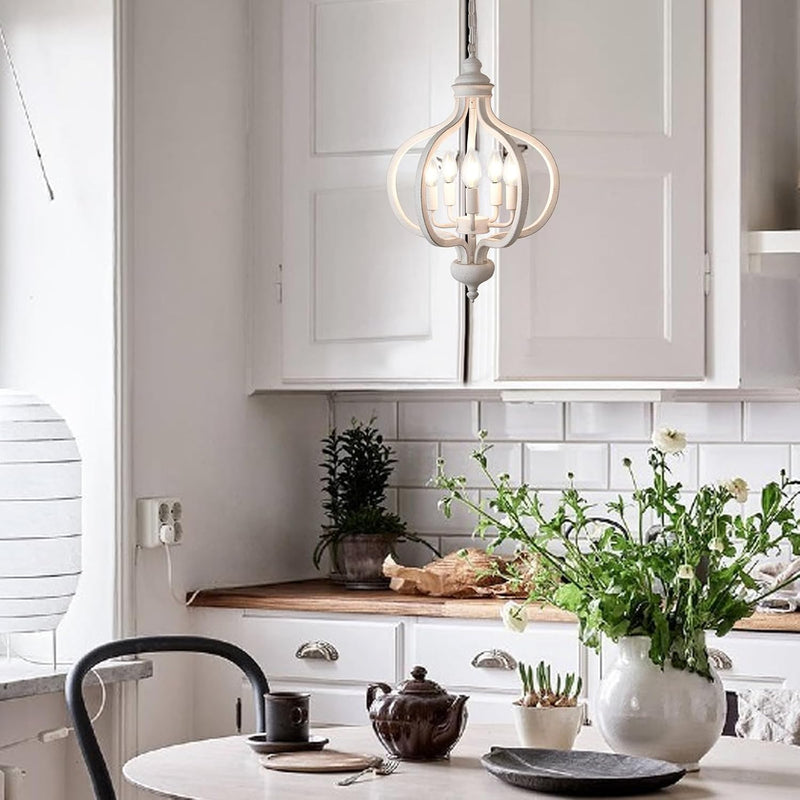 5light Chandeliers Ceiling Light Distressed Lights for Living