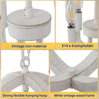 5light Chandeliers Ceiling Light Distressed Lights for Living