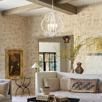 5light Chandeliers Ceiling Light Distressed Lights for Living