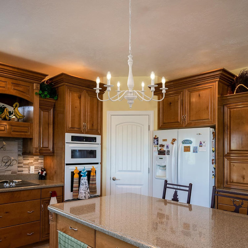 5light Chandeliers Ceiling Light Distressed Lights for Living