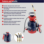 5lpaps 5 Litre Pump Action Pressure Sprayer
