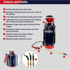 5lpaps 5 Litre Pump Action Pressure Sprayer