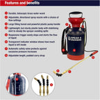 5lpaps 5 Litre Pump Action Pressure Sprayer