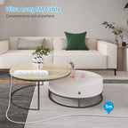 5m Extension Lead with Switches Surge Protection Plug