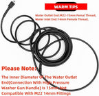 5m High Pressure Washer Replacement Hose for Car