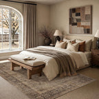 5x7 Vintage Washable Non-Slip Living Room Area Rug