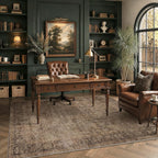 5x7 Vintage Washable Non-Slip Living Room Area Rug