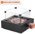 6.74KW 16" Tabletop Gas Fire Pit